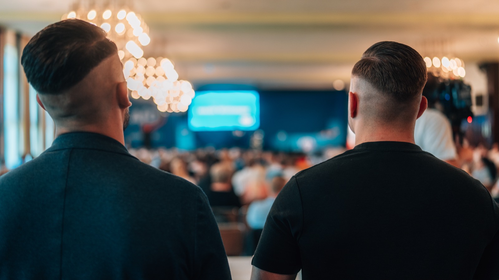 Publikum bei einem Goldadler-Event